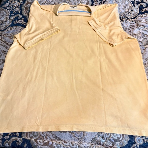 🆕 IZOD Men's Yellow Polo Shirt 2X - Picture 5 of 9
